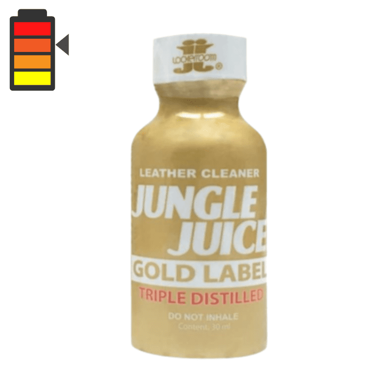 JUNGLE JUICE GOLD LABEL TRIPLE DISTILLED 30 ML Fuerza y poder
