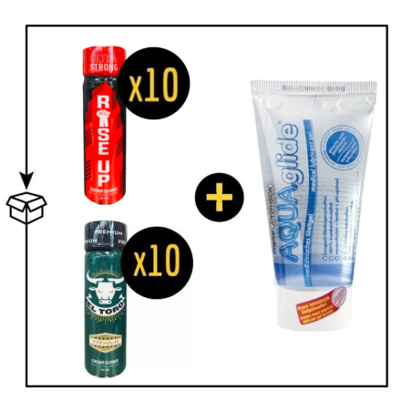 PACK POPPERS AQUAGLIDE