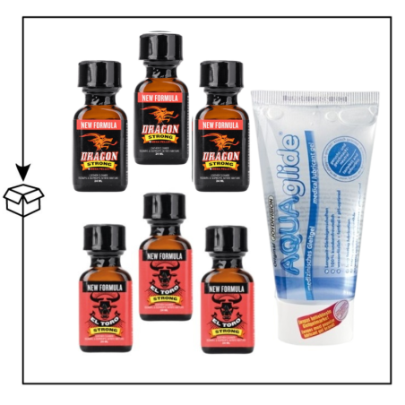 PACK POPPERS AQUAGLIDE 1