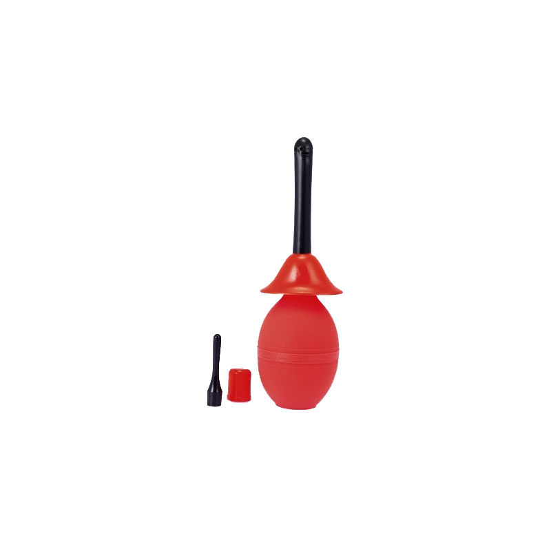 Bombilla Enema Roja 350ml