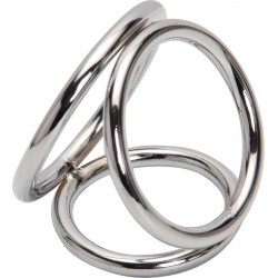 Triple Steel Cock Ring