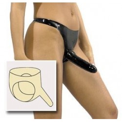 Arnes de Latex 1 dildo