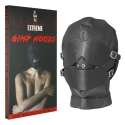 Fetish Black Hood Full Mask...