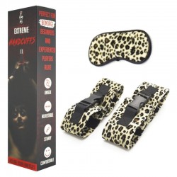 Conjunto Leopardo – Esposas y Antifaz