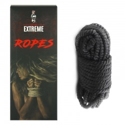 Cuerda Seda Bondage 5m - Negra