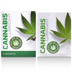 Lubricante Cannabis Lube Bolsitas 6x4ml