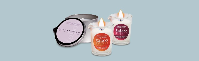 Velas De Masaje - para sensaciones afrodisíacas - Tienda Poppers